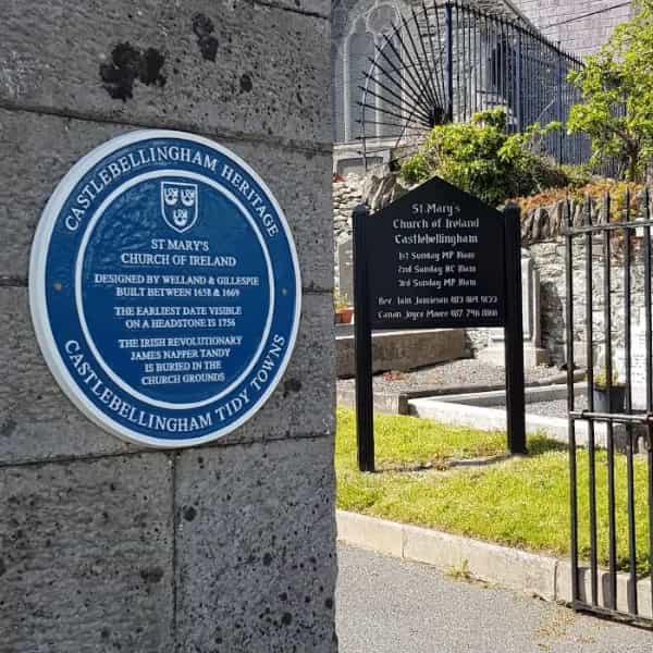 Cast Aluminium Plaque (Round)