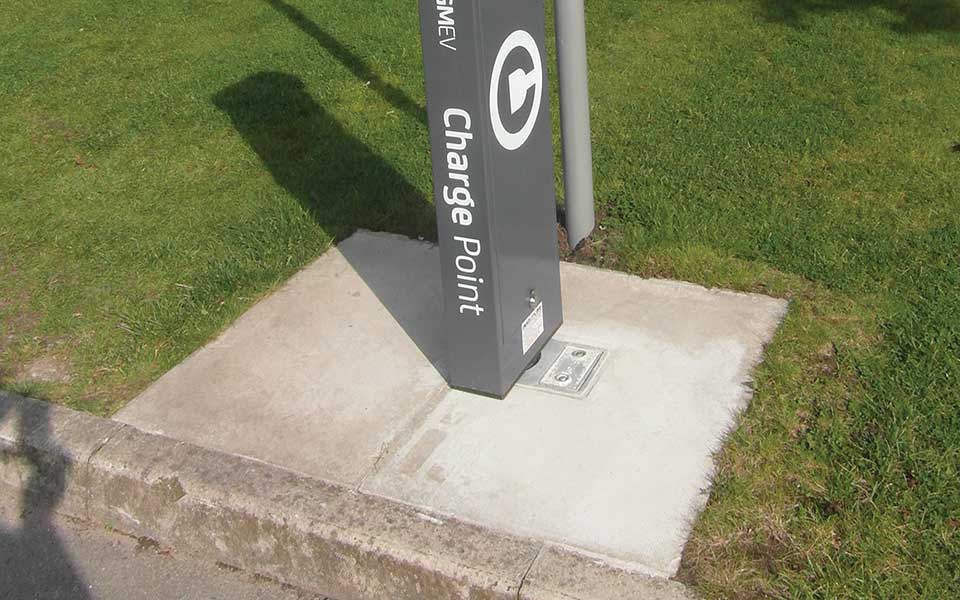 RS115 Retention Sockets for EV Chargers at Etihad Stadium