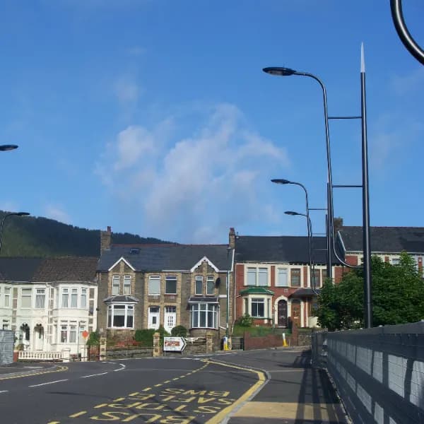 Lighting column Albertillery 1