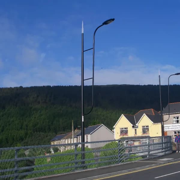 Lighting column Albertillery 2